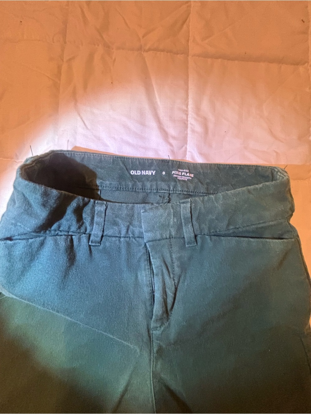 Old Navy Dark Green Women's Trousers